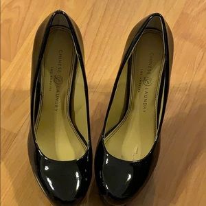 Black Chinese Laundry heels